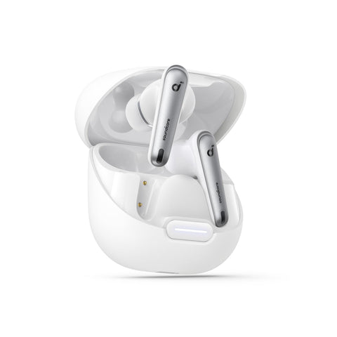 soundcore by Anker Liberty 4 NC Adaptive Noise Cancelling Earbuds, 98.5% Noise Reduction to Ears and Environment, Hi-Res Sound, 50H Battery, Wireless Charging, Bluetooth 5.3
