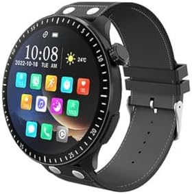 Haino Teko Germany RW40 Full Screen 53mm Biggest Round Display Smart Watch With Wireless Charger Designed for Men's and Boys Black