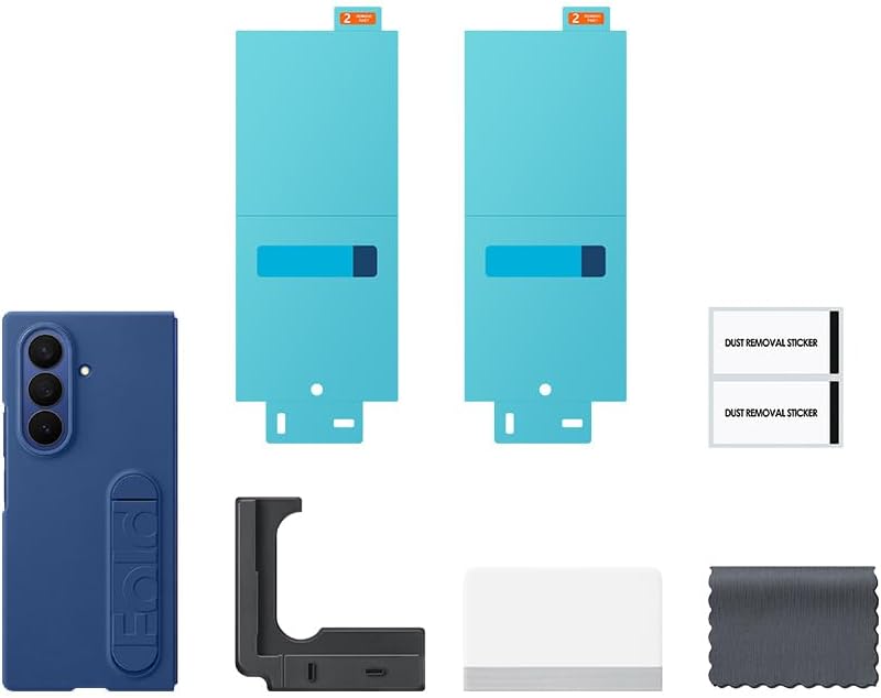 Samsung Galaxy Z Fold7 Silicone Case, Blue