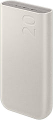 Samsung 20000mAh 45W Battery Pack with Three Type C Ports, Beige