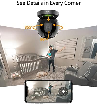 Imou Indoor Wi-Fi Home Security Camera 1080P Hd, Intelligent Surveillance With Ai Human Detection, Abnormal Sound Detection , Free Trial Cloud, Night Vision