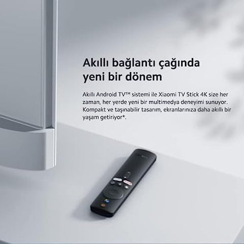 Xiaomi Mi TV Stick 4K Portable Streaming Media Player Powered by Android 11 TV Google Assistant & Smart Cast Dolby & DTS surround sound Supported MDZ-27-AA Xiaomi TV Stick 4K