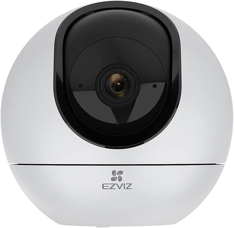 EZVIZ C6 Security WiFi Camera, 2K+ Indoor Home camera with AI Powered Human & Pet & Sound Detection, Night Vision, Auto-Zoom Tracking, Two Way Audio & Calling, 2.4G/5G WiFi, SD Card/Cloud Storage