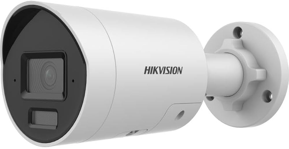 Hikvision DS-2CD2083G2-LI2U 8 MP Acusense Smart Hybrid Light Fixed Bullet Network Camera, Built in mic, Exir, weatherproof