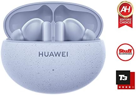 HUAWEI FreeBuds 5i Wireless Earphone, TWS Bluetooth Earbuds, Hi-Res sound, multi-mode noise cancellation, 28 hr battery life, Dual device connection, Water resistance, Comfort wear, Isle blue