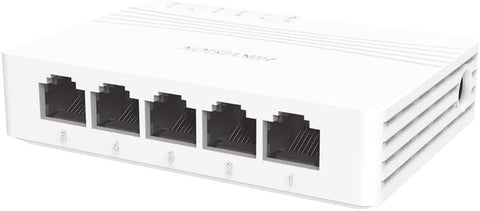 Hikvision Gigabit Ethernet PoE 5 Pork Desktop Switch Surveillance PoE Switch, DS-3E0505D-E