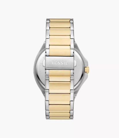 Fossil Evanston Solar-Powered Two-Tone Stainless Steel Watch - BQ2768