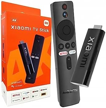 Xiaomi Mi TV Stick 4K Portable Streaming Media Player Powered by Android 11 TV Google Assistant & Smart Cast Dolby & DTS surround sound Supported MDZ-27-AA Xiaomi TV Stick 4K