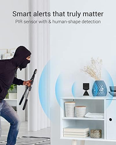 EZVIZ BC2 Security Camera with Battery, 1080p WiFi camera CCTV with PIR Motion, smart Human Detection, Two Way Audio Talk, Easy Install with Magnetic Base, supported Cloud & SD card Storage