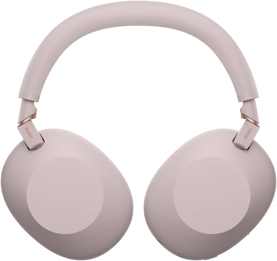 Sony WH-1000XM6 The Best Noise Canceling Wireless Headphones, HD NC Processor QN3, 12 Microphones, Adaptive NC Optimizer, Mastered by Engineers, Studio-Quality, 30-Hour Battery, Sand Pink (2026 Color)