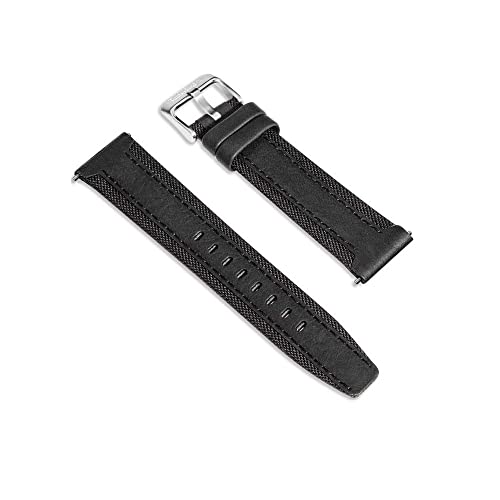 Timberland Universal Replacement Leather Strap For Men And Women Compatible With Apple Watch Series 3-9 & Se (38-40-41) & Samsung, Huawie Or Qaurtz Watch With Lug Width Of 20Mm and 22Mm