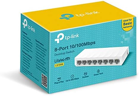 TPLink 8Port 10100Mbps Desktop Network Switch