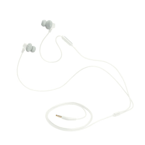 JBL Endurance Run 2 Waterproof Wired Sports In-Ear Headphones, Fliphook Desigh, Flexsoft Technology, IPX5 Sweatproof, Hands-Free Calls, Magnetic Buds - White, JBLENDURRUN2WHT