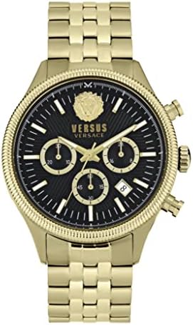 Versus Versace Colonne Chrono Collection Luxury Mens Watch Timepiece