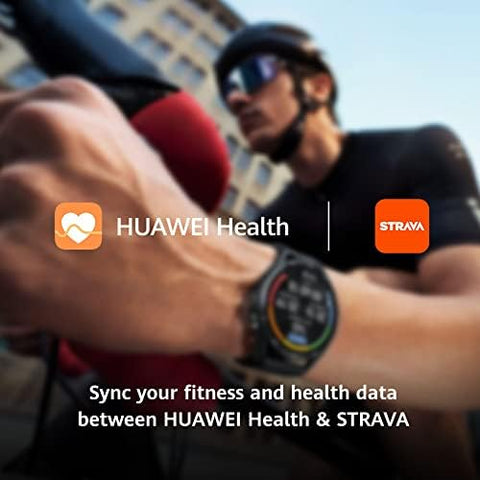 HUAWEI WATCH GT 3 Pro Smartwatch - Fashion Fitness Tracker and Health Monitor with Heart Rate, ECG, Blood Oxygen & Menstruation Cycle Tracking - Battery Up to 7 Days - Bluetooth - 43" White Ceramic