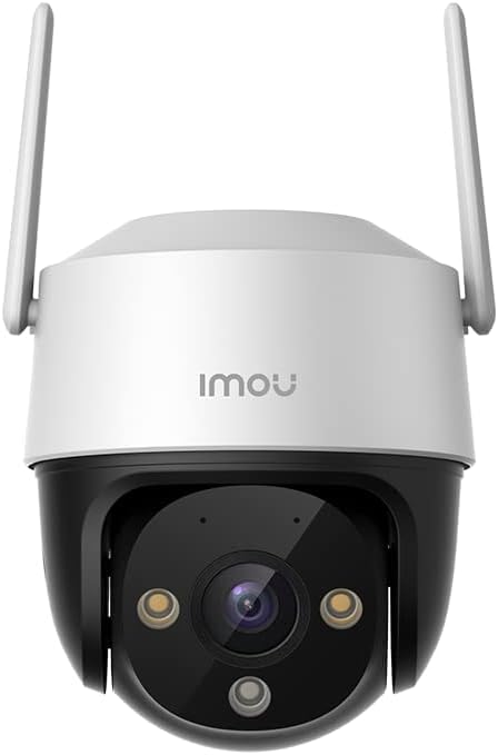 Imou Dahua ( Cruiser SE 2MP Outdoor Security Camera Color Night Vision with Floodlight and Microphone, 1080P (2MP) FHD Pan/Tilt 2.4G Wi-Fi Camera, IPC-S21FP Compatible with J.K.Vision BNC