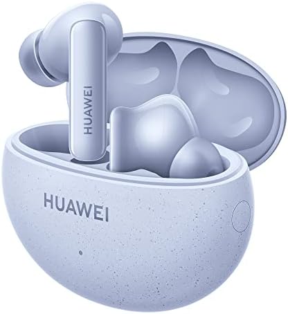 HUAWEI FreeBuds 5i Wireless Earphone, TWS Bluetooth Earbuds, Hi-Res sound, multi-mode noise cancellation, 28 hr battery life, Dual device connection, Water resistance, Comfort wear, Isle blue