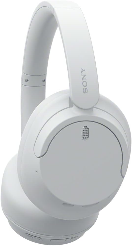 Sony WH-CH720N Wireless Noise Cancelling Headphones, 35 hours battery life, Clearer hands-free calling, Multipoint Connection, White, UAE Version - 1-Year warranty