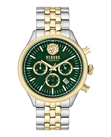 Versus Versace Colonne Chrono Collection Luxury Mens Watch Timepiece