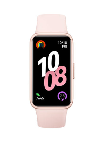 Band 10 Smartwatch, Compatible with iOS Android, Emotional Wellbeing Assistant, Fast Charging And Robust Battery Life, Comfortable Wearing, Pro-Level Sleep Analysis, Pink