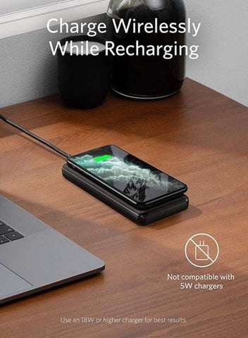 Anker Wireless Power Bank 10,000mAh PD, PowerCore III 10K Wireless Portable Charger with Qi-certified 10W Wireless Charging and 18W USB-C Quick Charge for iPhone 16/16 Pro/16 Pro Max/15/15 Pro/15 Pro Max, iPad | Best Price UAE | Dubai, Abu Dhabi
Loading.