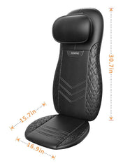 RENPHO Shiatsu Back Massager For Chair, Massage Cushion With Heat- Black | Best Price UAE | Dubai, Abu Dhabi