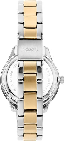 Fossil Women's Stella Mini Stainless Steel Crystal-Accented Multifunction Quartz Watch, Gold Mini, Mini, Stella Mini