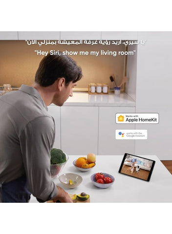 eufy Security 2K Indoor Cam Pan & Tilt, Home Security Indoor Camera, Human and Pet AI, Works with Voice Assistants, Motion Tracking, Night Vision, MicroSD Card Required, HomeBase Not RequiredBundle | Best Price UAE | Dubai, Abu Dhabi