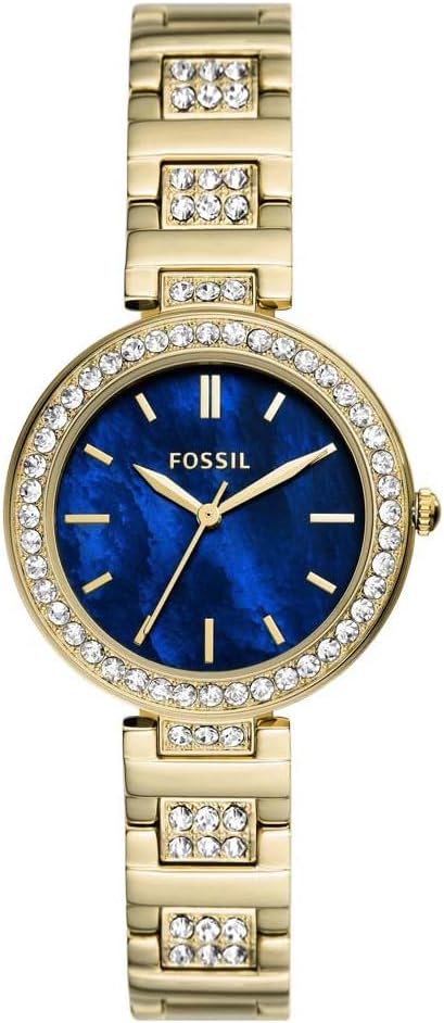 Fossil Karli Three-Hand Gold-Tone Stainless Steel Watch - BQ3924