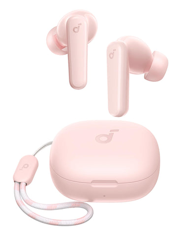 soundcore Anker P20i Bluetooth Earphones, 10mm Drivers with Big Bass True Wireless Earbuds, Bluetooth 5.3, 30H Playtime, IPX5, 2 Mics for AI Clear Calls, 22 Preset EQs, Customization via App (White)