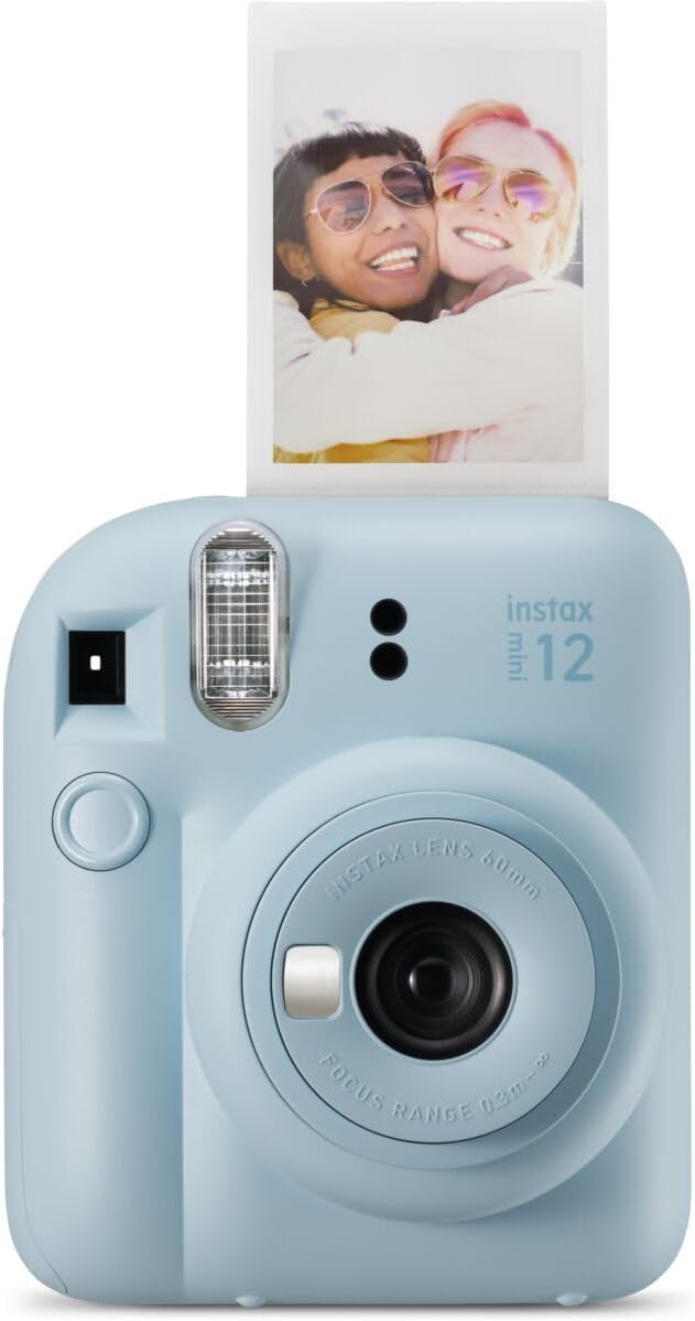Fujifilm instax mini 12 instant camera - pastel blue