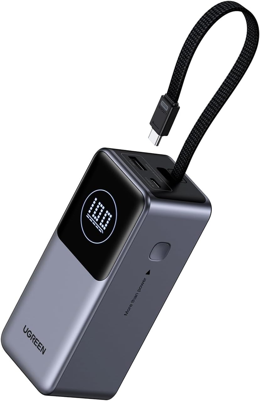 Powerbank UGREEN PB723, 20000mAh, 130W, QC + PD, Grey