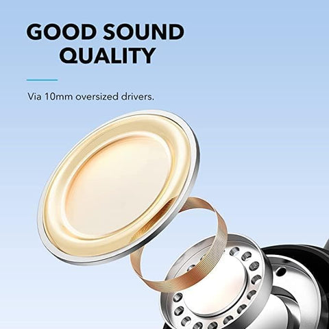 Soundcore by Anker Life P2i TWS, AI-Enhanced Calls, 2 EQ Modes, 28H Playtime with Fast Charging, Bluetooth 5.2, Easy-Pairing, Button Control+18 Months Local warranty, Wireless