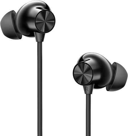 OnePlus Bullets Wireless Z3 - 5-inch Bluetooth Headphones, spatial audio, 12.4 mm drivers, 36 hours battery life (Mambo Midnight)
