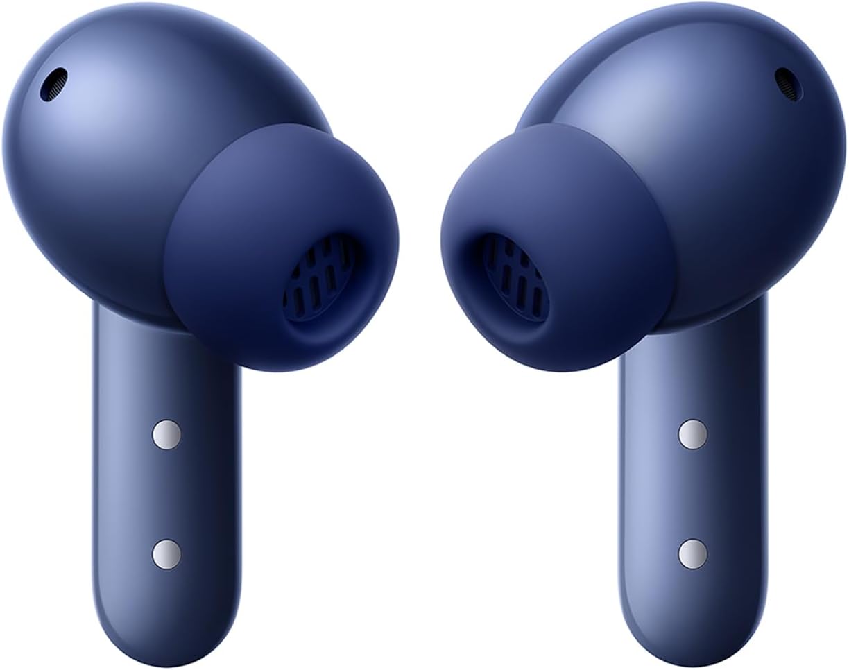 CMF Buds 2 Plus Wireless Earbuds Adaptive Noise Cancelling, Hi-Res Audio Bluetooth Headphones, 12mm Drivers for Deep Bass, 50dB ANC 61.5H Playtime, Sport Ear Buds with 6 Mics, Blue