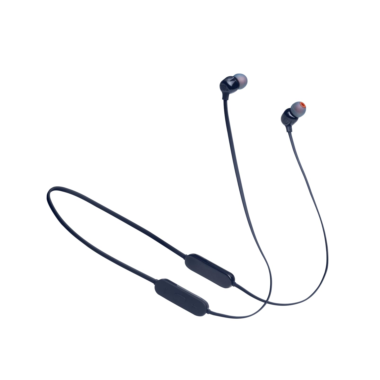 JBL Tune 110 JBLT110RED Wired In-Ear Headphones with Mic, Red