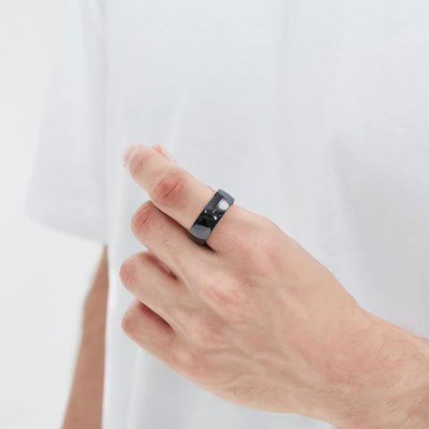 HiFuture Future Ring Smart Ring Black 65mm