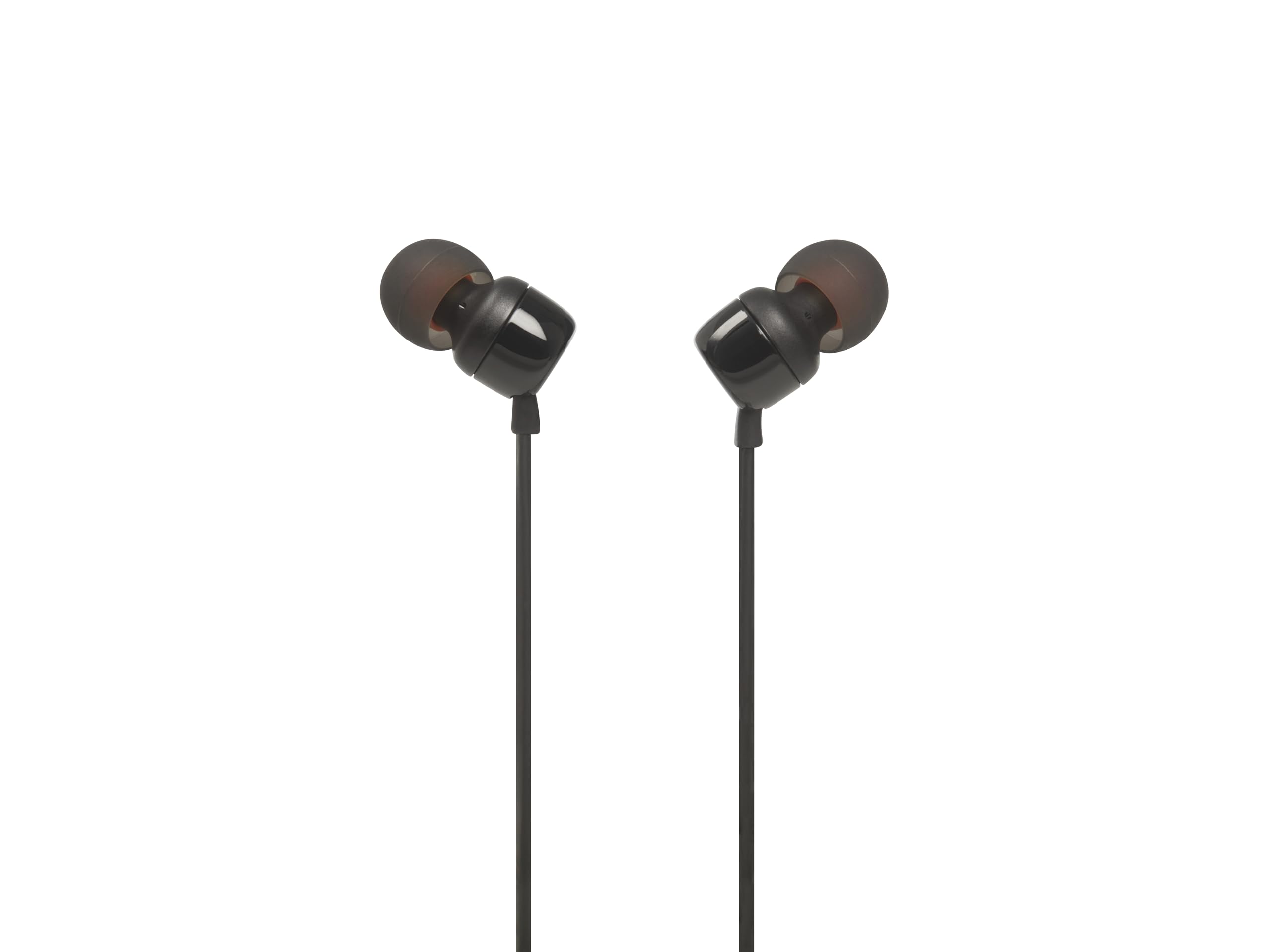JBL Tune 110 JBLT110RED Wired In-Ear Headphones with Mic, Red