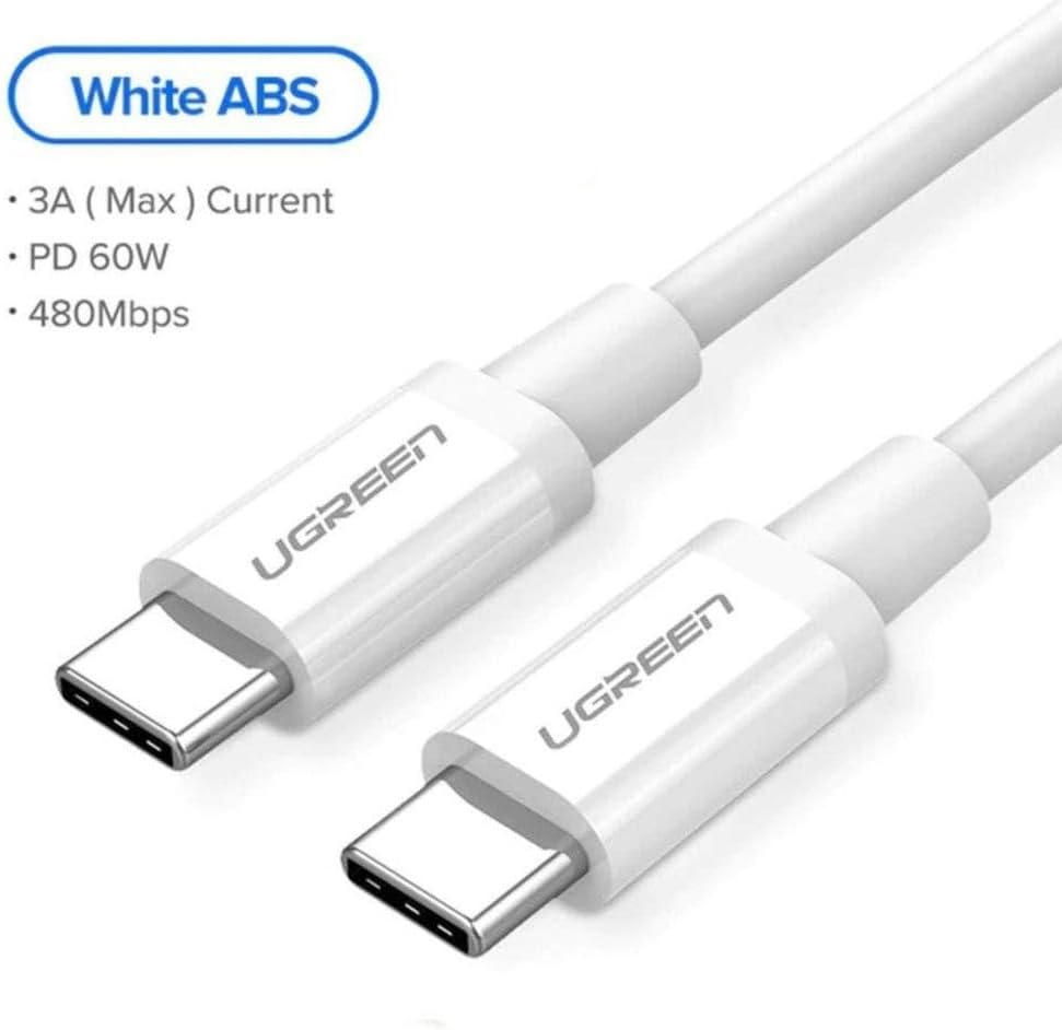 UGREEN USB C TO USB C Cable 1M 60W US264