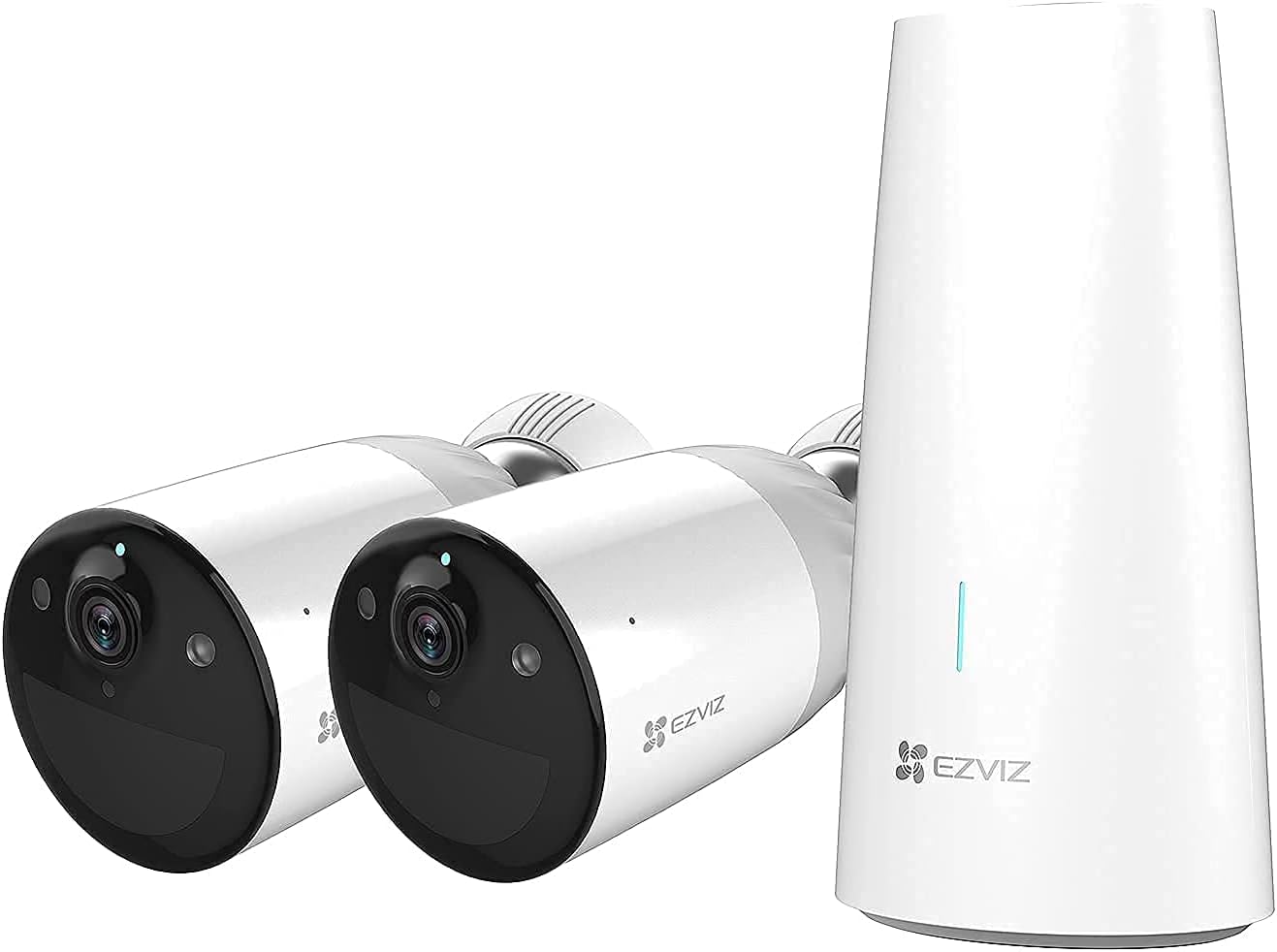 EZVIZ BC1 WiFi Outdoor Camera,1080p security camera CCTV with 365 Days Battery Life, Color Night Vision, PIR Motion, smart Human Detection, Two Way Audio, works with Alexa & Google assistant (BC1-B2)