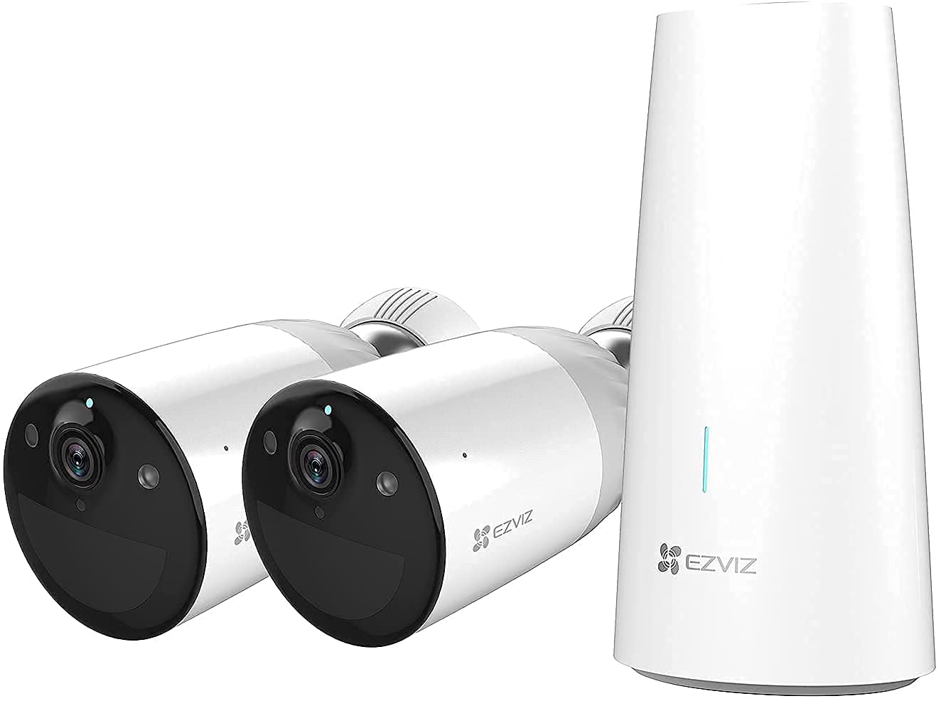 EZVIZ BC1 WiFi Outdoor Camera,1080p security camera CCTV with 365 Days Battery Life, Color Night Vision, PIR Motion, smart Human Detection, Two Way Audio, works with Alexa & Google assistant (BC1-B1)