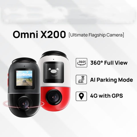 70mai Omni 360° Dashcam with AI and GPS