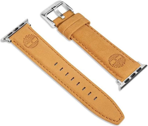 Timberland Universal Replacement Leather Strap For Men And Women Compatible With Apple Watch Series 3-9 & Se (38-40-41) & Samsung, Huawie Or Qaurtz Watch With Lug Width Of 20Mm