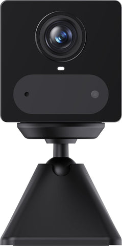 EZVIZ 4G LTE Indoor Surveillance Camera with SIM Card Slot, 2K Battery Camera Without WiFi, Person Detection, AOV Mode, 2-Way Audio, Compatible with Alexa/Google, SD Card Max. 512 GB, CB2 4G Black
