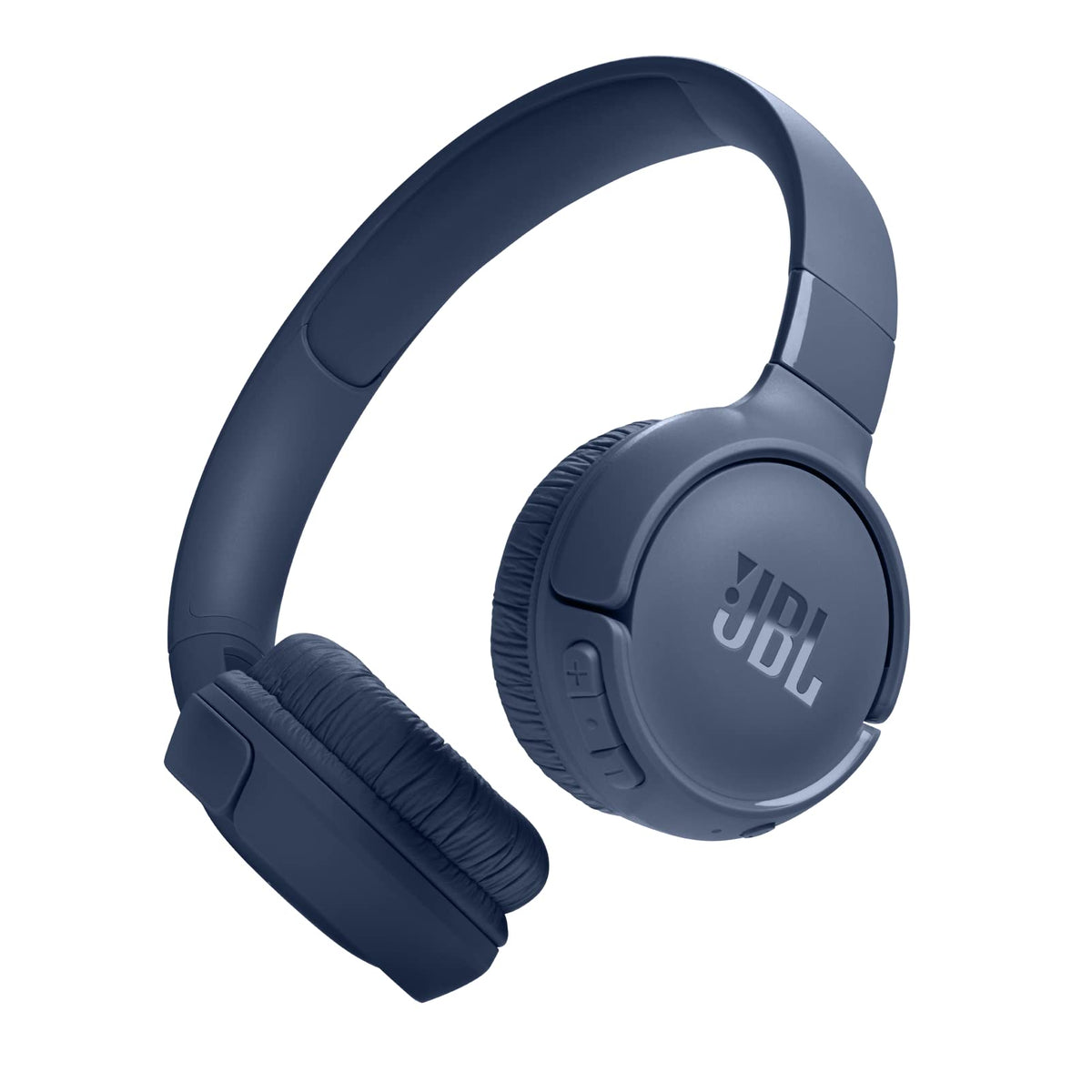JBL Tune 520BT Wireless On-Ear Headphones, Pure Bass Sound, 57H Battery with Speed Charge, Hands-Free Call + Voice Aware, Multi-Point Connection, Lightweight and Foldable - Black, JBLT520BTBLKEU