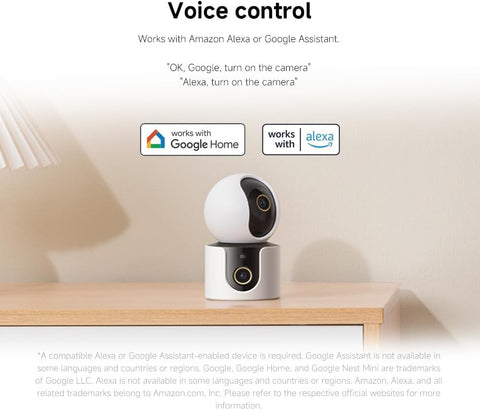 Xiaomi Smart Camera C500 Dual | 4MP+4MP | 360° Coverage | AI Human Detection | Two-Way Audio | Pet Detection | Mi Home App