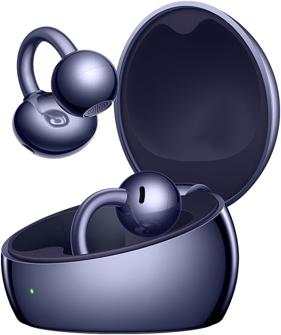 HUAWEI FreeClip 2 Special Edition Wireless Bluetooth Earbuds, Airy C-bridge Design, 38 Hours Long Battery Life, Compatible with iOS & Android, Crystal-clear Calls, IP57 Deepsea Blue