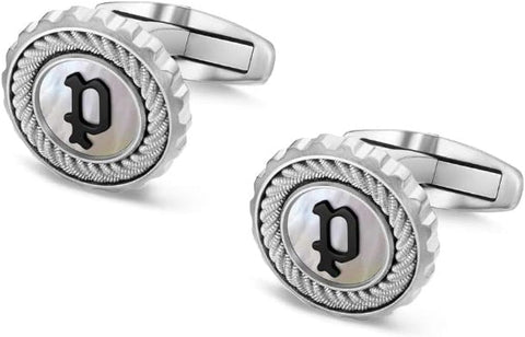 POLICE Cable Cufflinks For Men Stainless Steel