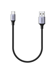 UGREEN Type C Cable 1M，Braided 18W USB A to USB C Fast Charging Cable | fast charge for usb-c devices,240Mbps fast data sync,Certified safe battery protection,Premium nylon braided