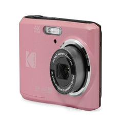 KODAK Compact Cameras - FZ45 RD - 4x CMOS - AA Batteries | 16MP Sensor, 2.7 LCD, Full HD 1080p Video, Uses 2×aa Batteries